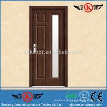 JK-P9074 diseño simple hospital mdf pvc puerta interor